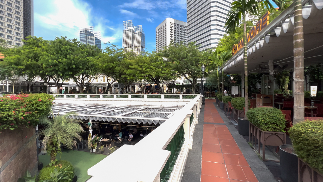 Chijmes alfresco area